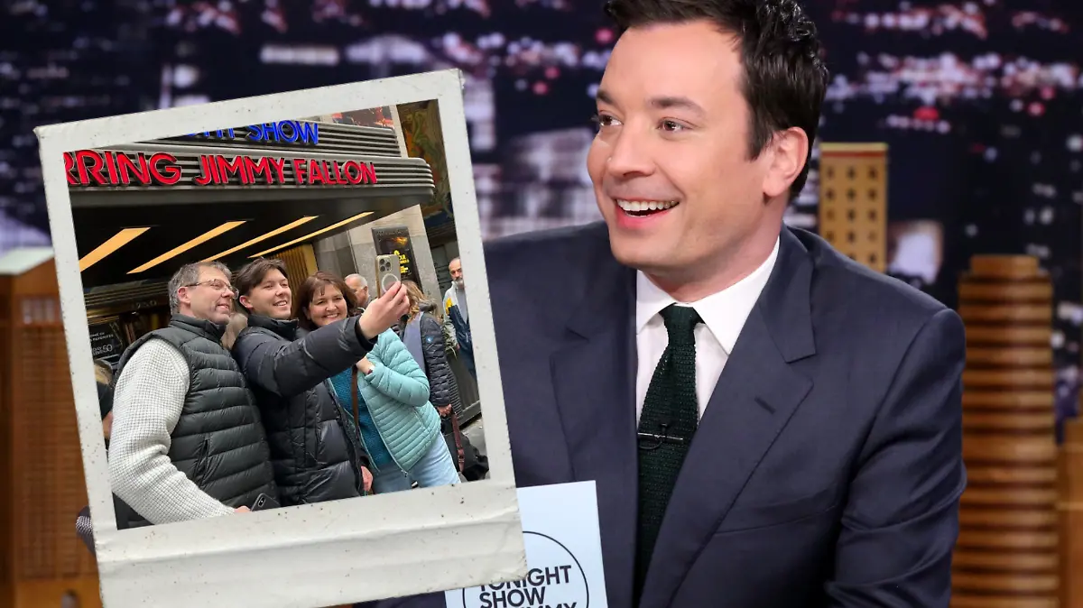US-Moderator Jimmy Fallon hat sein Versprechen eingelöst und eine Familie Ewerdwalbesloh aus Bayern nach New York eingeladen.