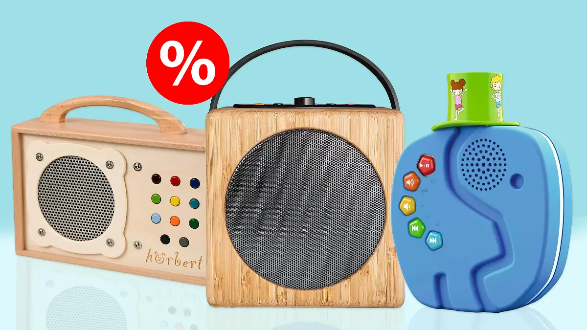 Diese Bluetooth-Boxen für Kinder machen der Toniebox Kokurrenz.