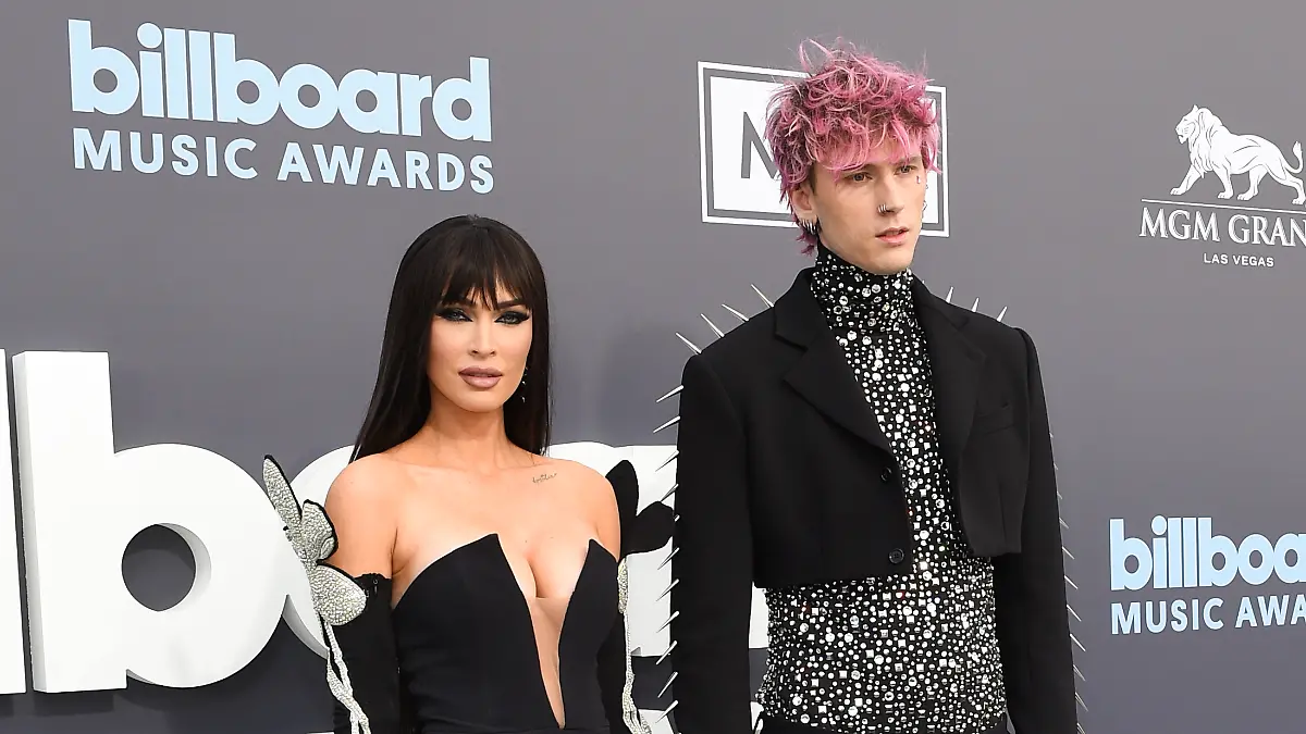 Megan Fox und Machine Gun Kelly bei den Billboard Music Awards 2022.
