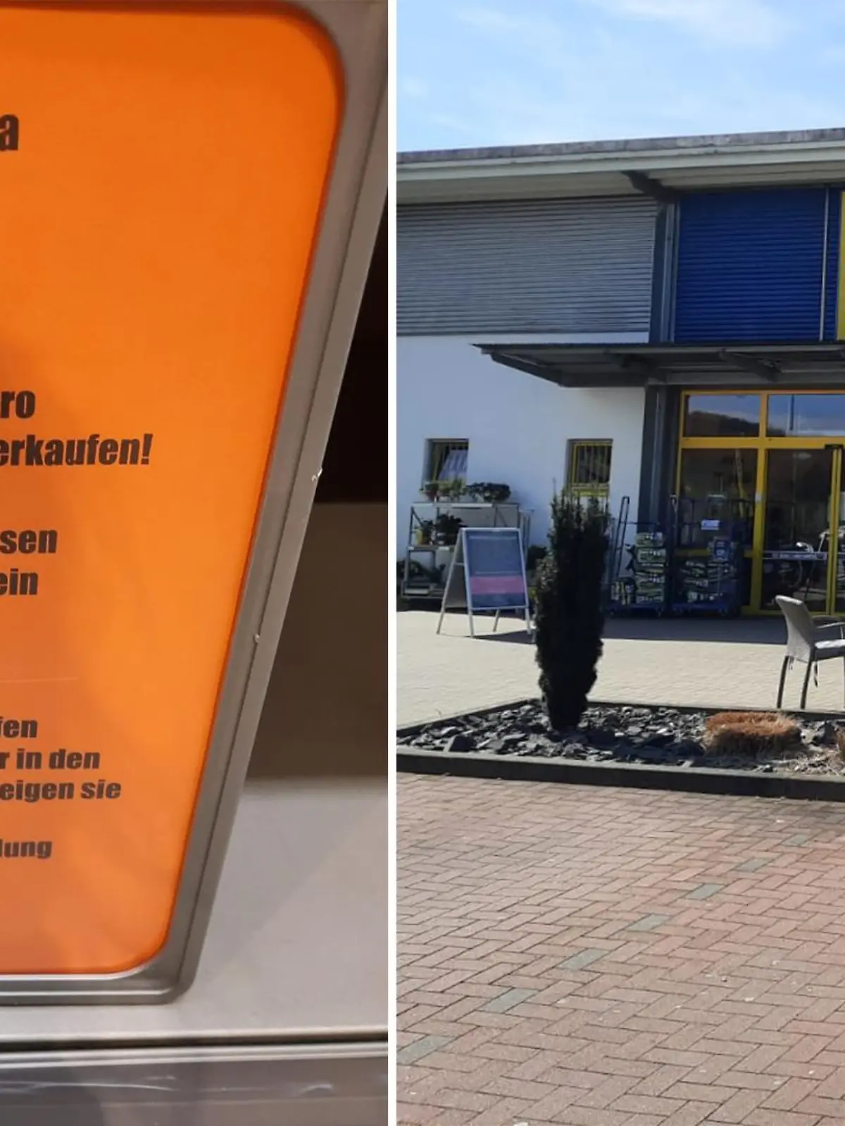 Edeka-Markt in Trendelburg.