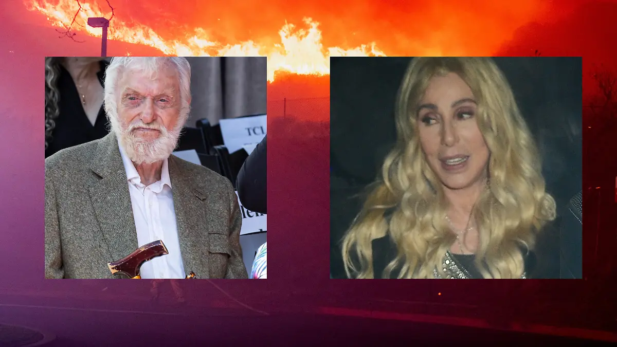Cher und Dick Van Dyke mussten ihre Häuser verlassen.