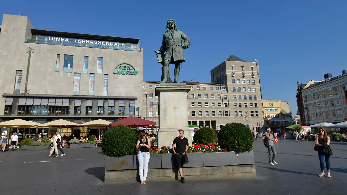 Marktplatz, Halle an der Saale, Sachsen-Anhalt, Deutschland