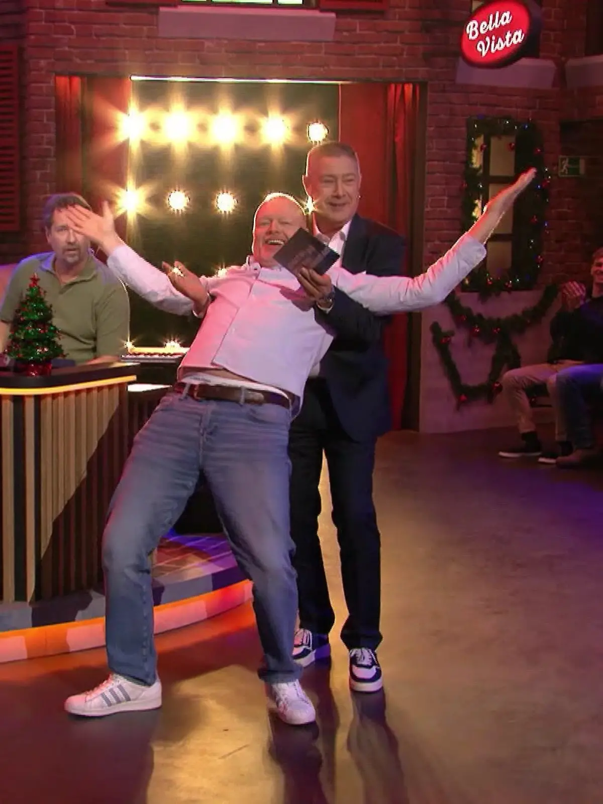 Stefan Raab und „Let’s Dance”-Juror Joachim Llambi