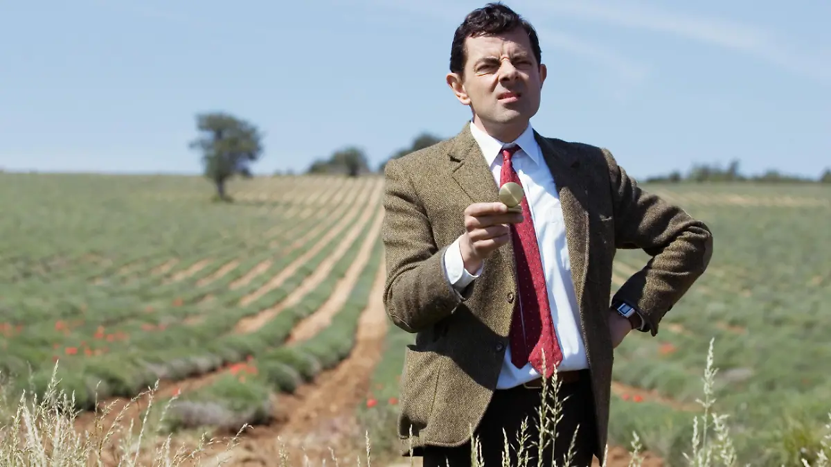 Wo bin ich? Mit einem Kompass irrt Mr. Bean (Rowan Atkinson) durch Südfrankreich.