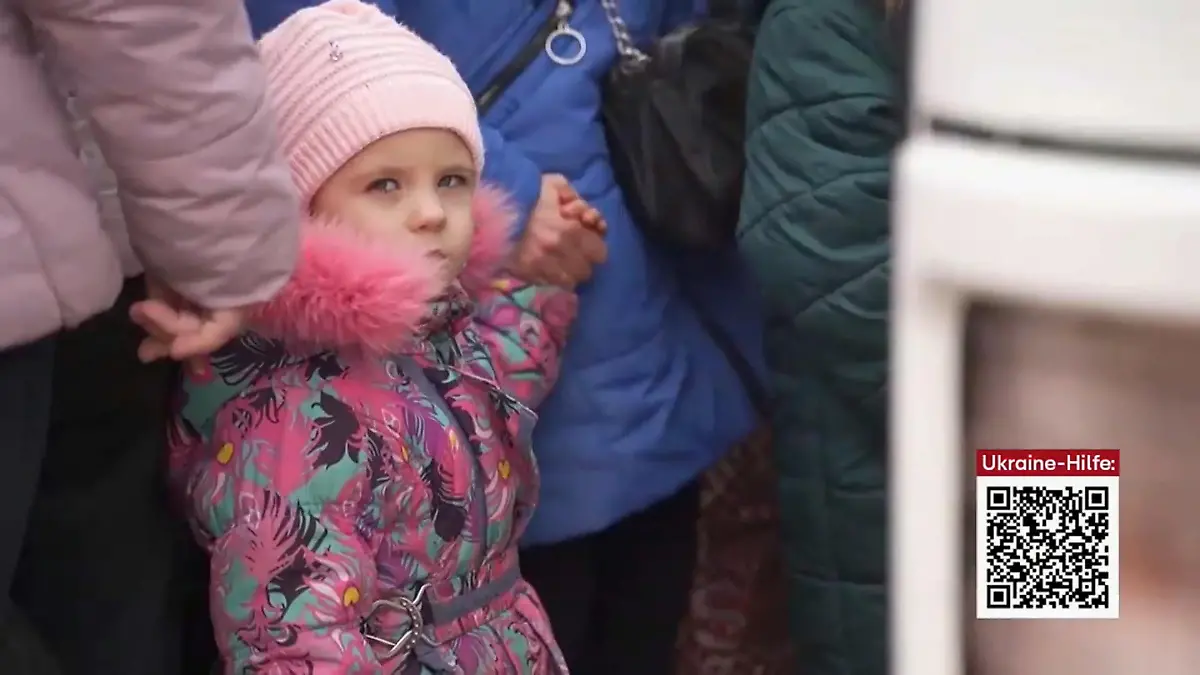 Kälte und Hunger: Bitte helfen Sie Kindern und Familien Winterhilfe für die Ukraine