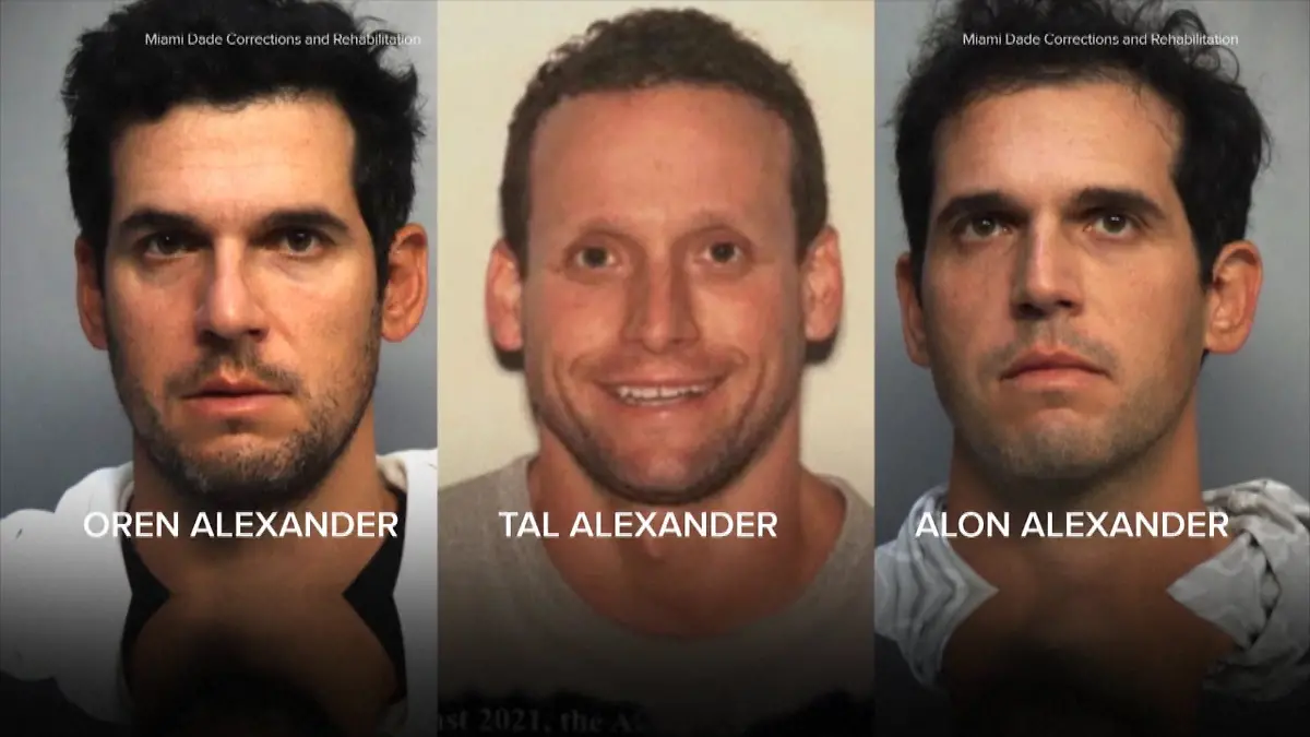 Oren, Tal und Alon Alexander (v.l.) 