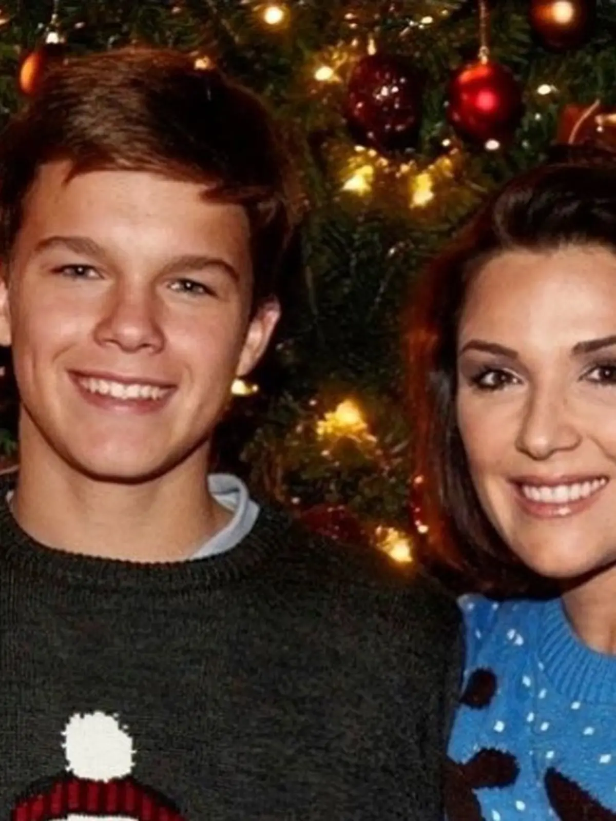 Emilio und Mama Simone Ballack haben Weihnachten immer zusammen gefeiert