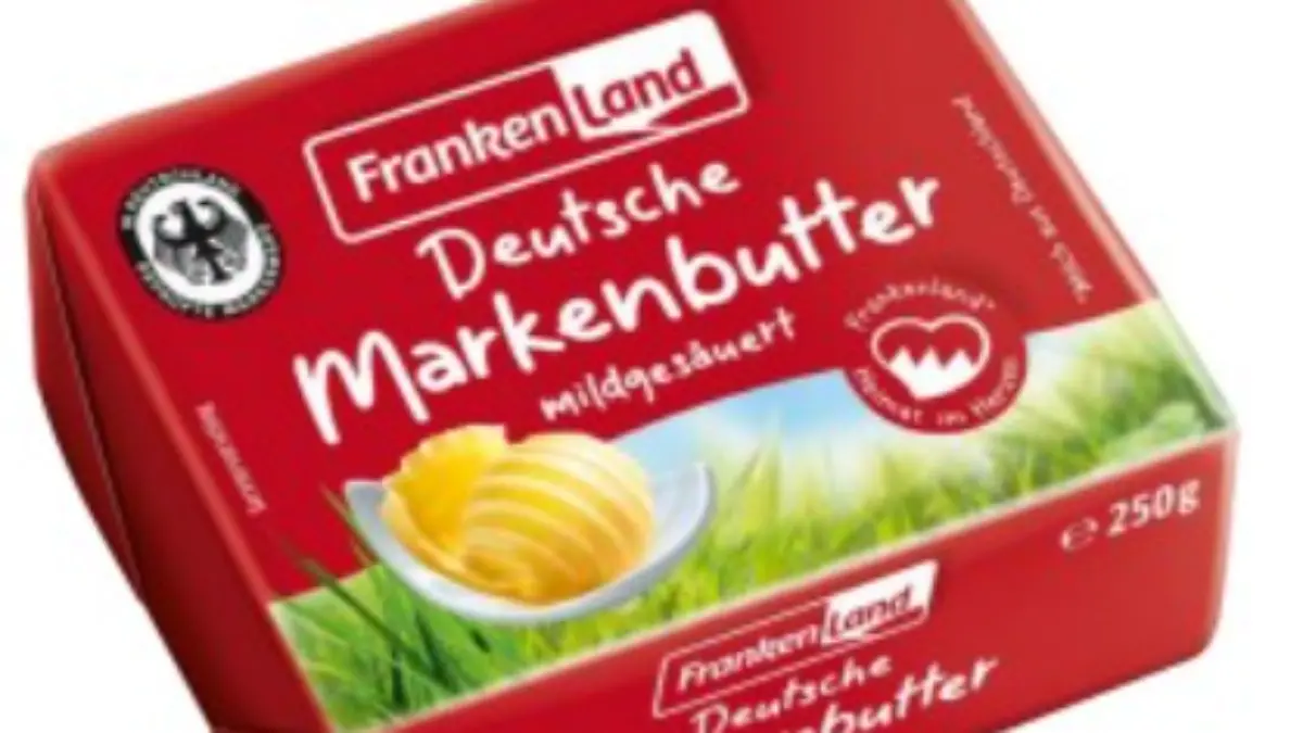Bei Edeka und Kaufland wurde die Frankenland Deutsche Markenbutter zurückgerufen.