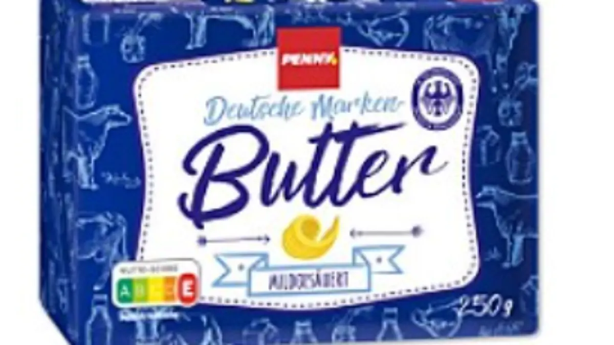 Bei Penny wurde die Penny Deutsche Markenbutter zurückgerufen.