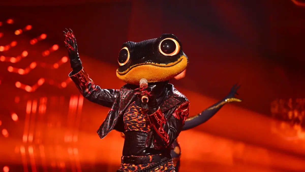 Das Halbfinale von „The Masked Singer” war die Endstation für den Feuersalamander