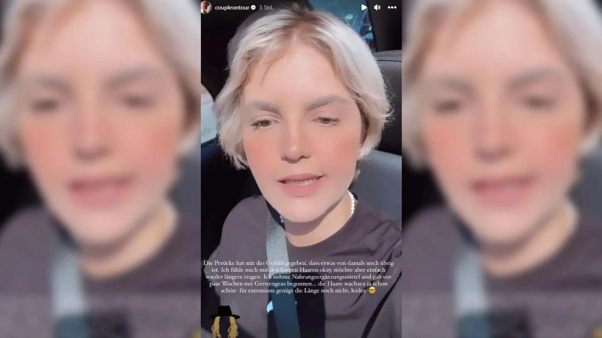 Ina von Coupleontour ohne Perücke
