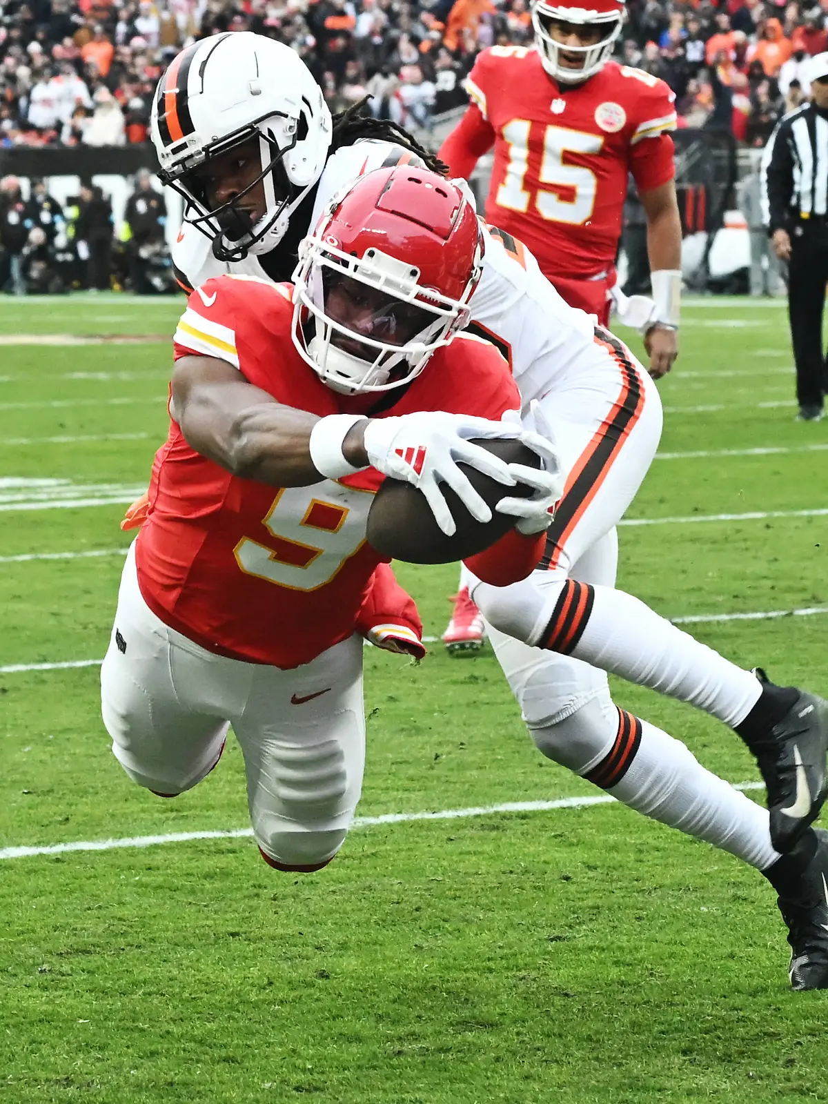 Bild zu: "Mahomes und Chiefs überrennen Tollpatsch-Browns"