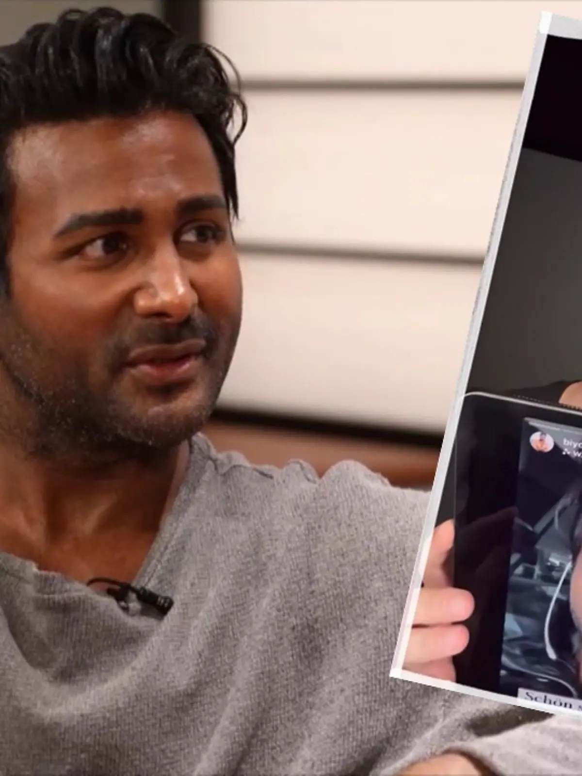 Biyon Katthilatu und Oliver Pocher
