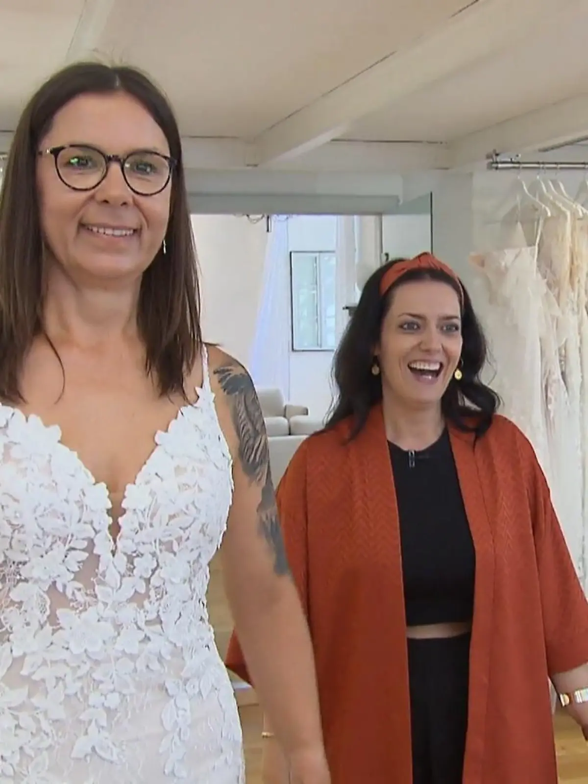 Bild zu: "Wird Kasia sich in einem Brautkleid wohlfühlen?"