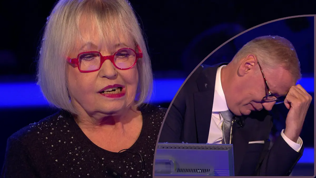 „Wer wird Millionär?”-Kandidatin Barbara Schwarzfischer lässt auch Günther Jauch ordentlich schwitzen