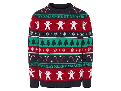 Livergy Weihnachtspullover mit LED-Effekt 