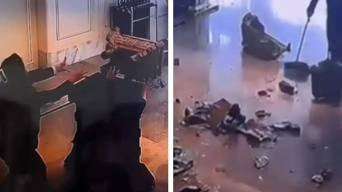 Randale in der Lobby! Hotel-Mitarbeiterin zerstört Kunstwerk Kostet sie das ihren Job?