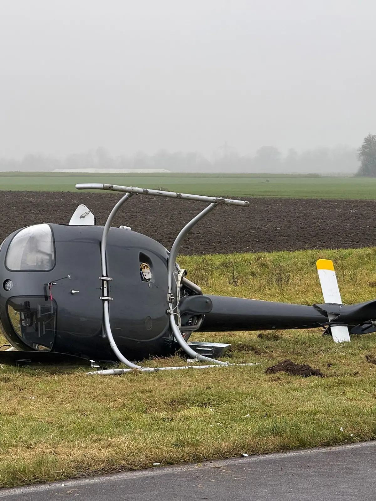 Bild zu: "Doppelter Glückspilz überlebt Hubschrauberabsturz "