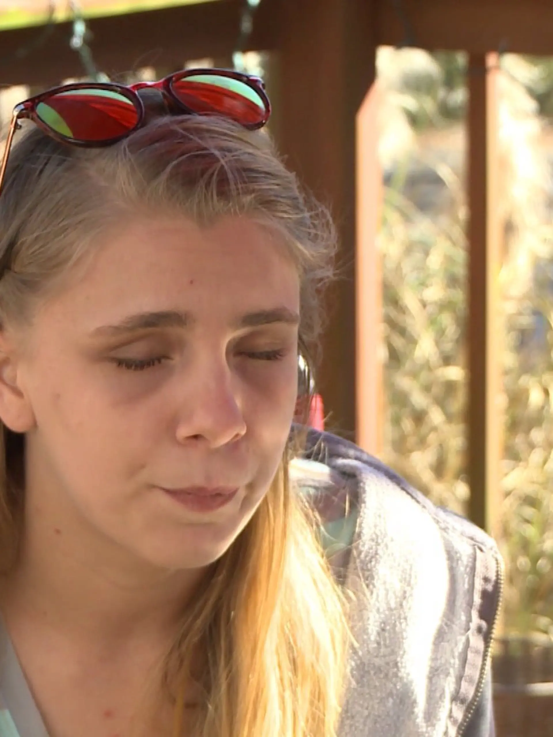 Kaylee vor sechs Jahren im Gespräch mit RTL