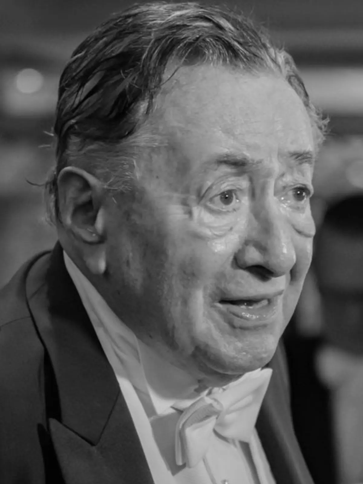 Schwarz-Weiß-Bild Richard Lugner
