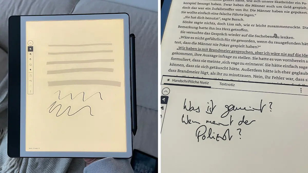Details zum Kindle Scribe 2024 