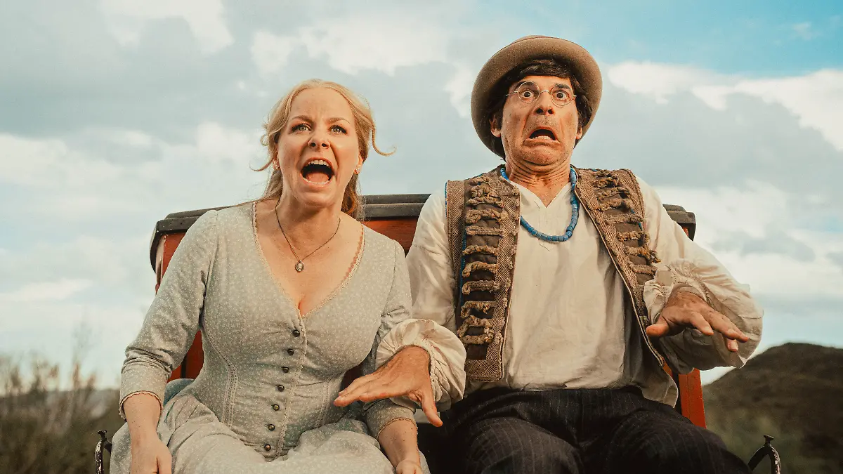 Jasmin Schwiers und Rick Kavanian