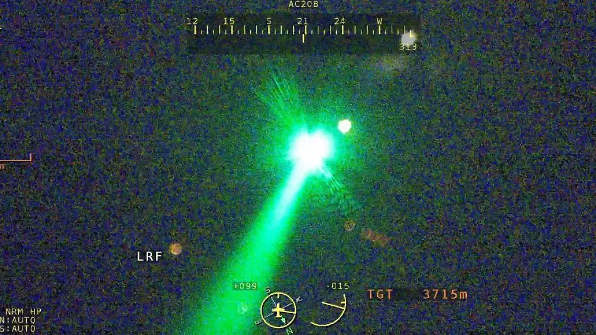 Kein Spaß, sondern ein gefährlicher Eingriff in den Luftraum