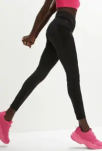 Shaping-Sport-Leggings mit Mesh-Einsätzen