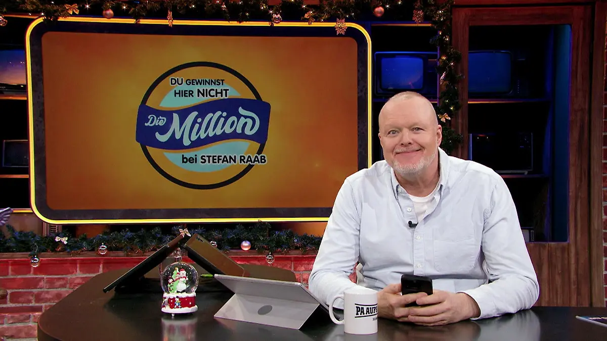 Wenn DAS passiert, ist Weihnachten für ihn gelaufen! Stefan Raab warnt schon mal vor!