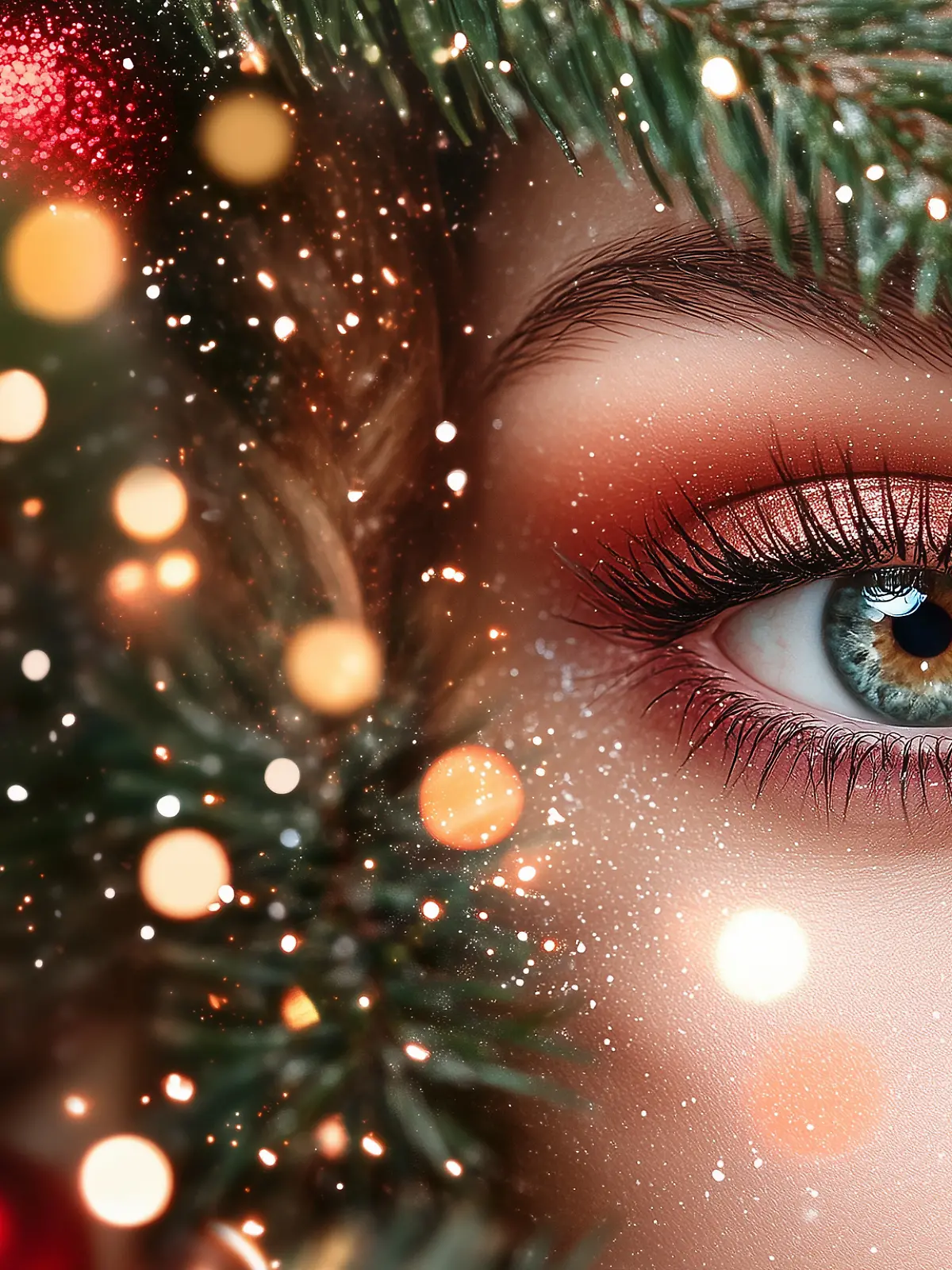 Bild zu: "Mit diesem Make-up glitzern und funkeln wir"
