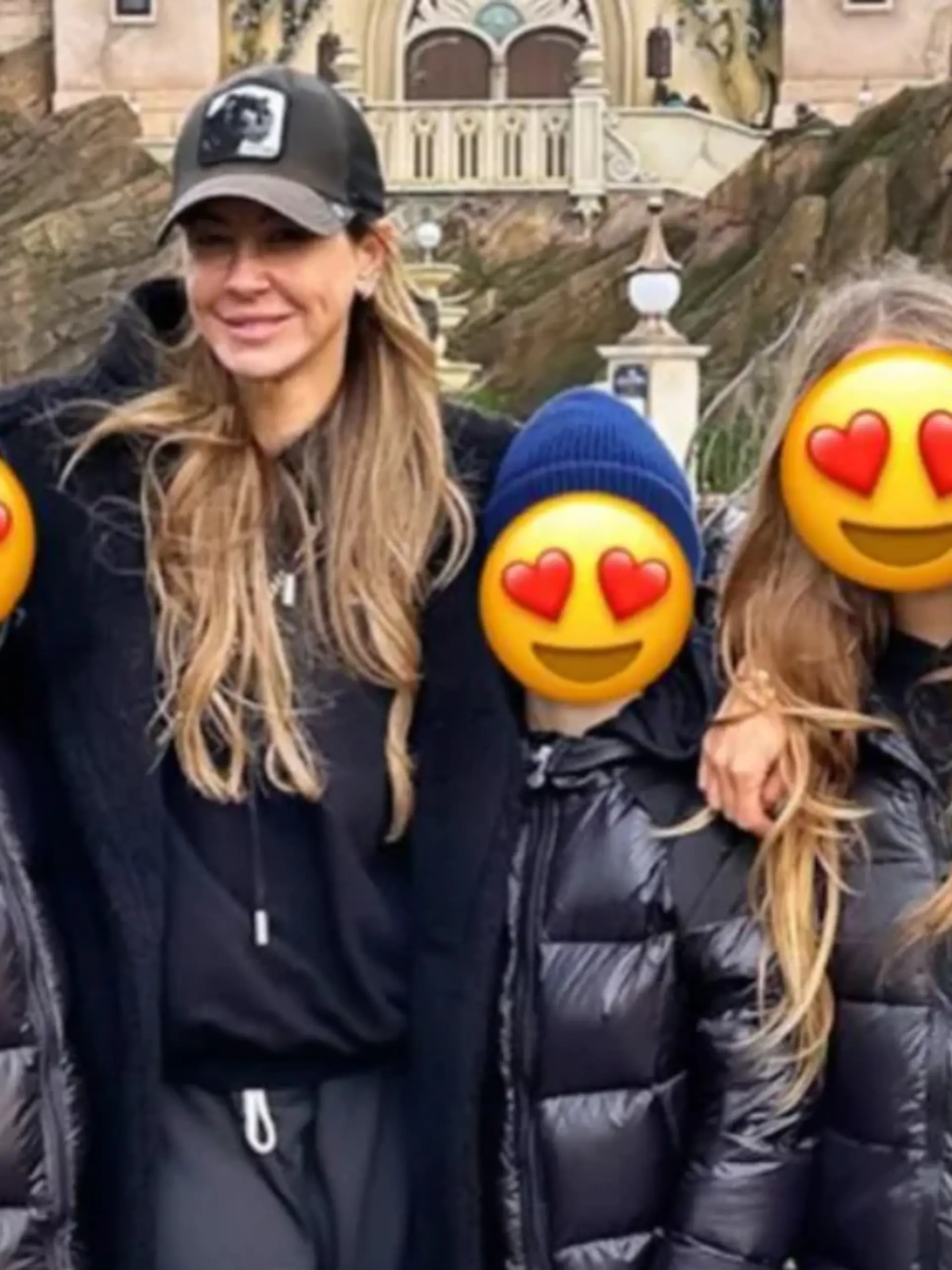 Oliver Pocher, Sandy Meyer-Wölden, Amira Pocher (Aly) und die Kinder