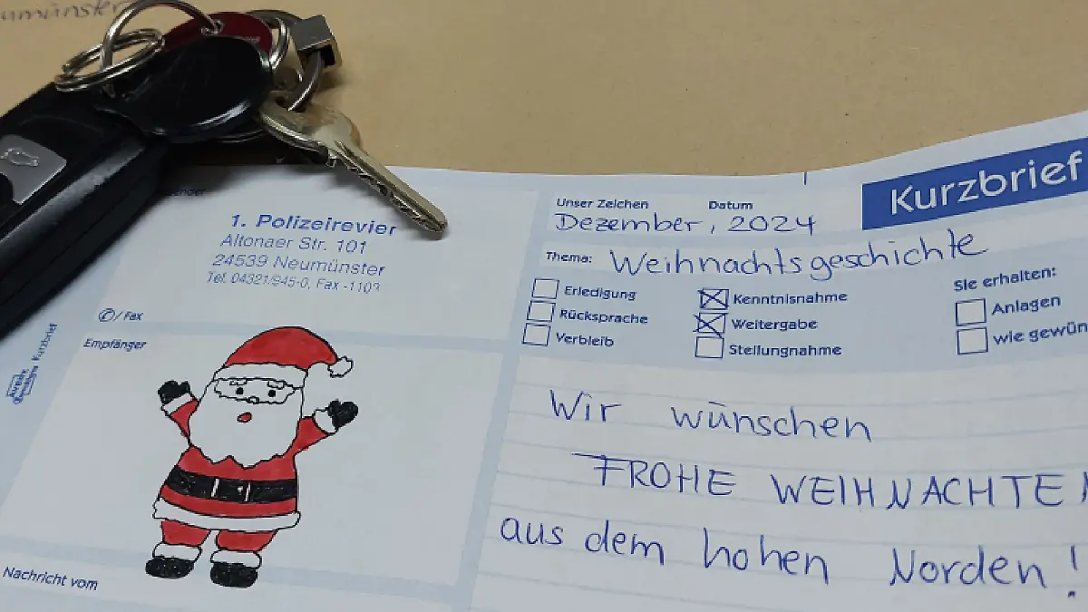 Schlüssel reist vor Weihnachten durch Deutschland