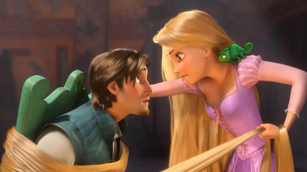 Rapunzel und Flynn Rider