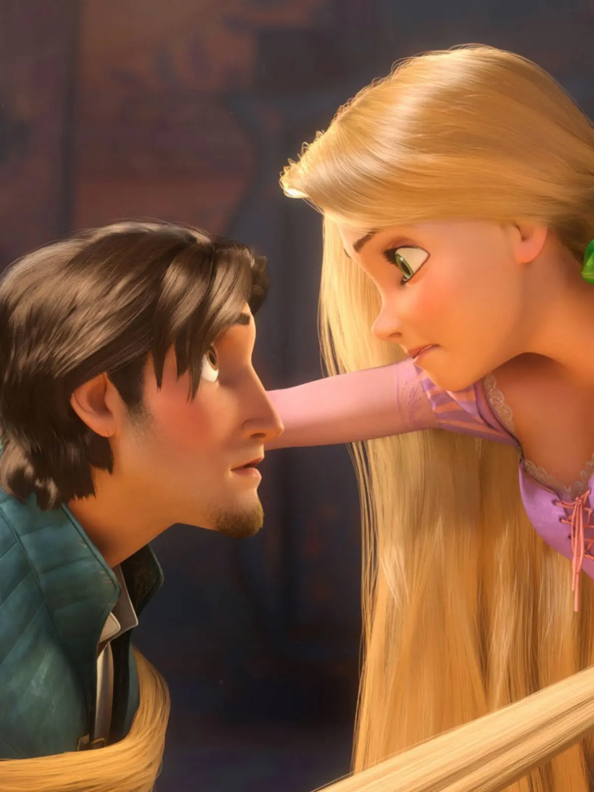 Rapunzel und Flynn Rider