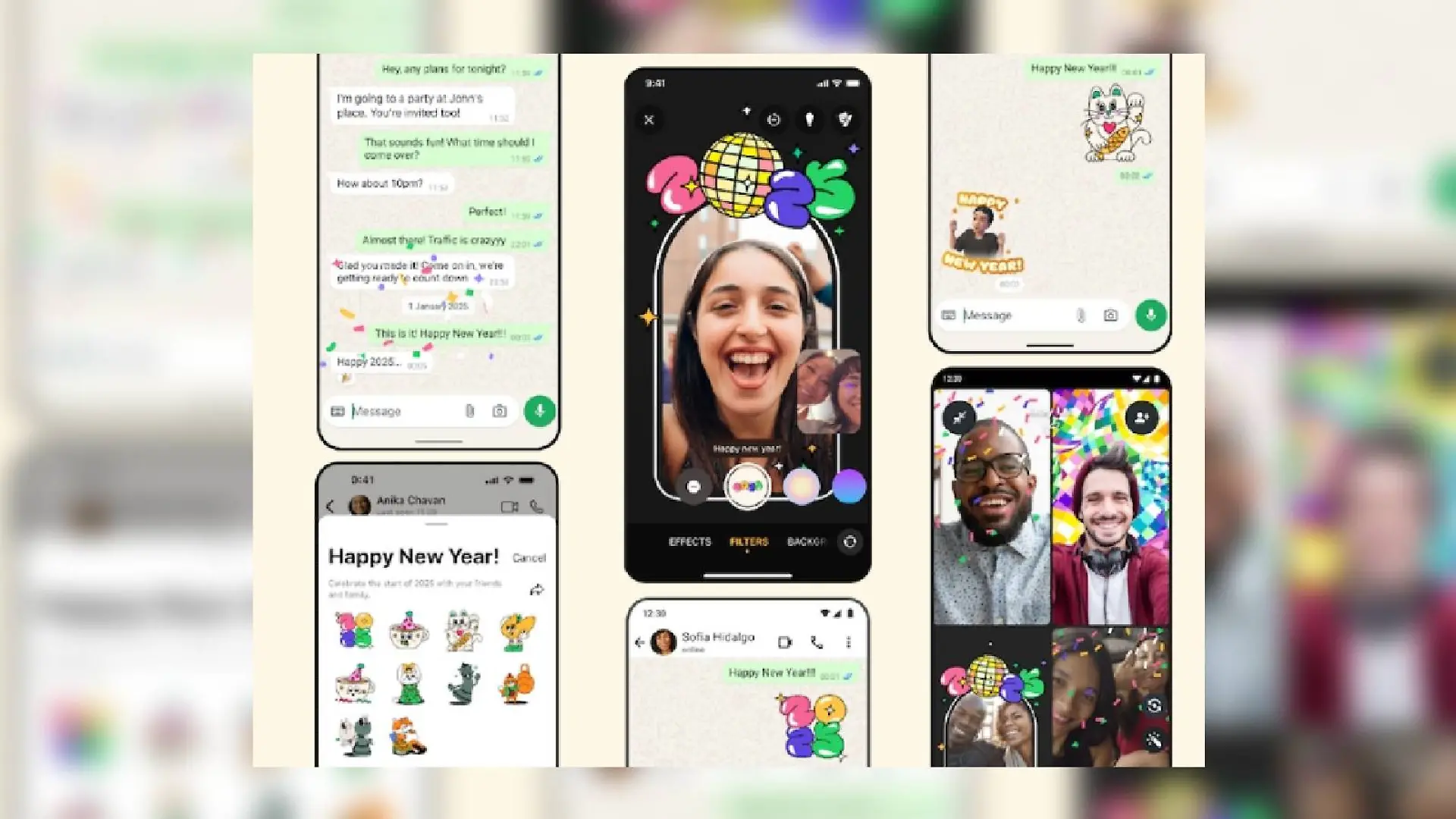 So sehen die WhatsApp-Party-Updates aus! 