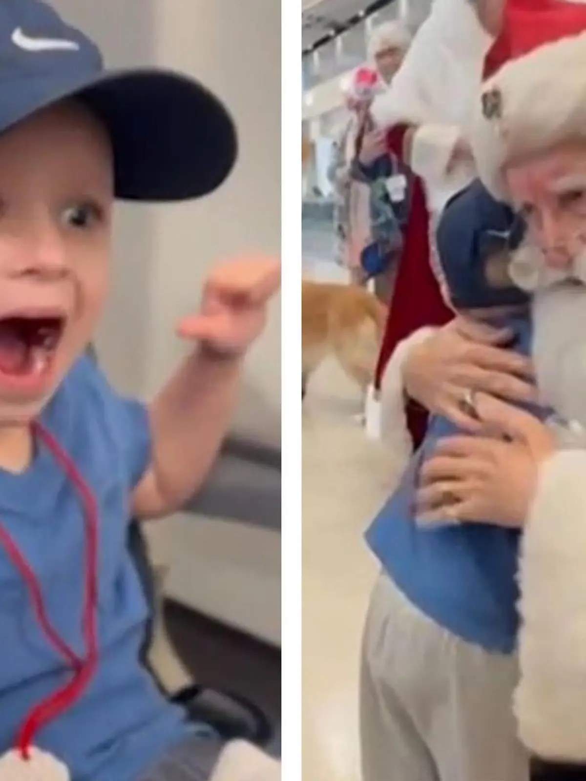 Pause von der Chemo! Santas Helfer erfüllen Wesleys (4) größten Weihnachtswunsch