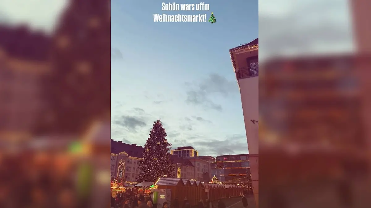 Ohne zu wissen, was passieren wird, teilt Gustav Schäfer Einblicke von seinem Besuch auf dem Magdeburger Weihnachtsmarkt.