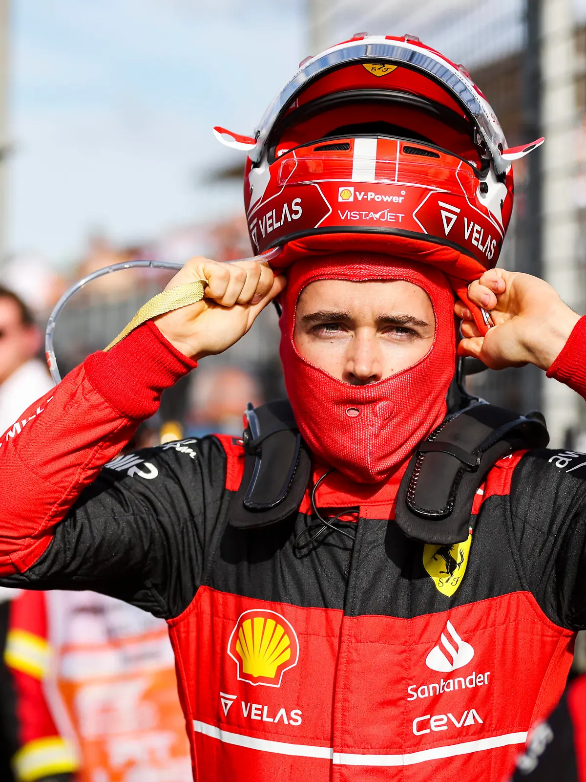  16 Charles Leclerc MCO, Scuderia Ferrari, F1 Grand Prix of Australia at Melbourne Grand Prix Circuit on April 10, 2022 in Melbourne, Australia. Photo by HOCH ZWEI Melbourne Australia *** 16 Charles Leclerc MCO, Scuderia Ferrari , F1 Grand Prix of Australia at Melbourne Grand Prix Circuit on April 10, 2022 in Melbourne, Australia Photo by HOCH ZWEI Melbourne Australia 