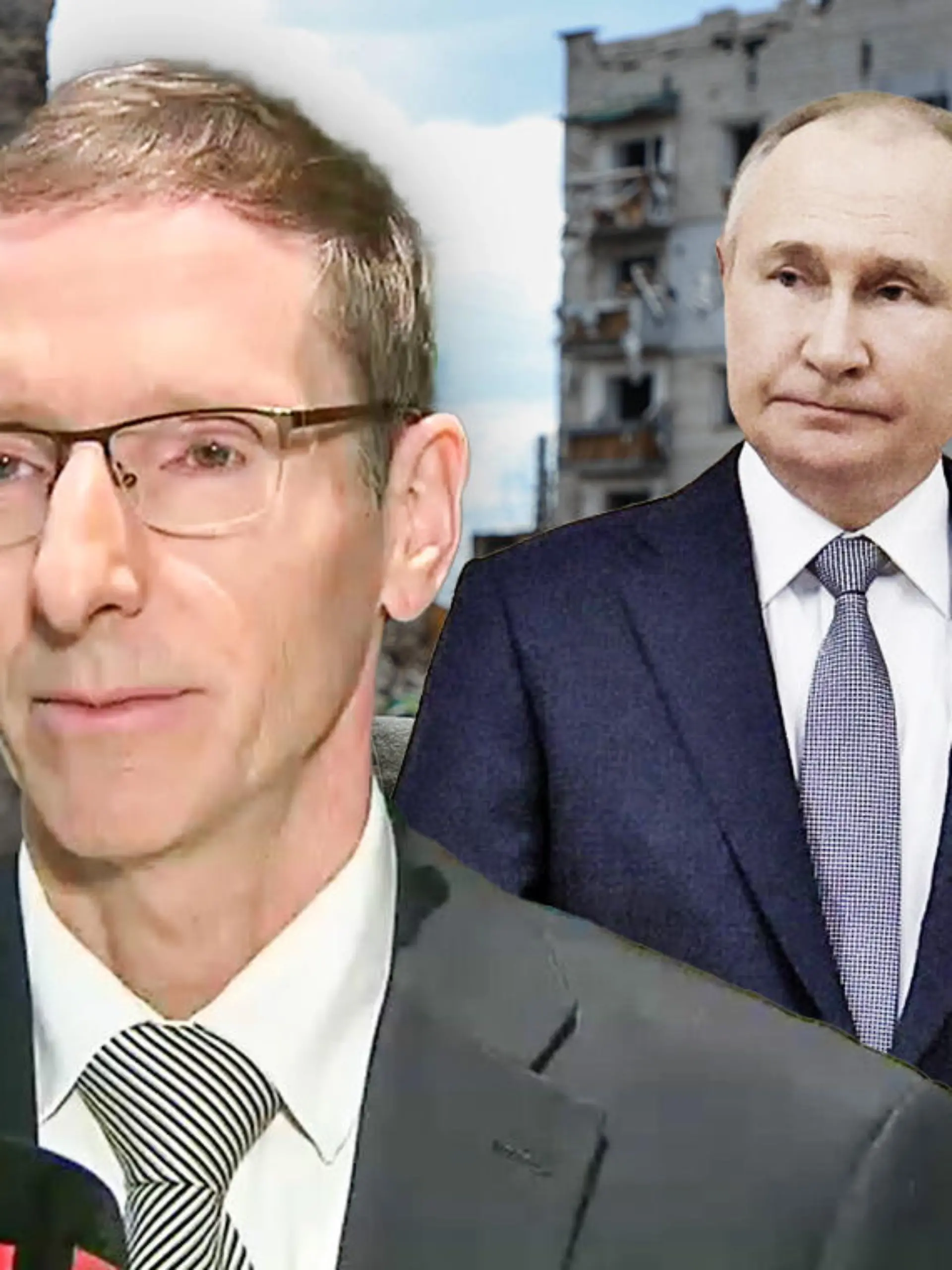 Sicherheitsexperte Joachim Weber und Kremlchef Wladimir Putin