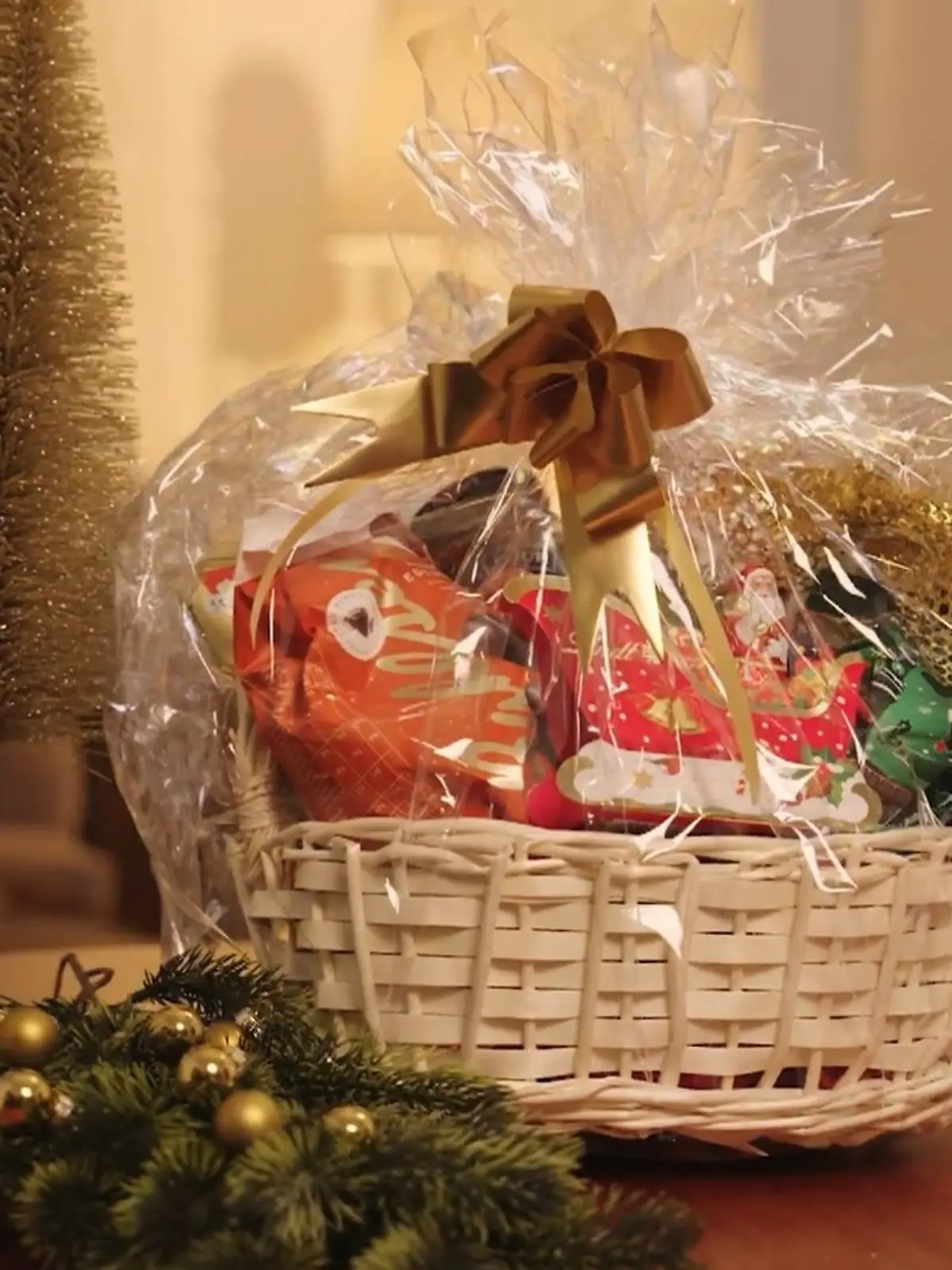 Geschenke-Set aus dem Supermarkt.