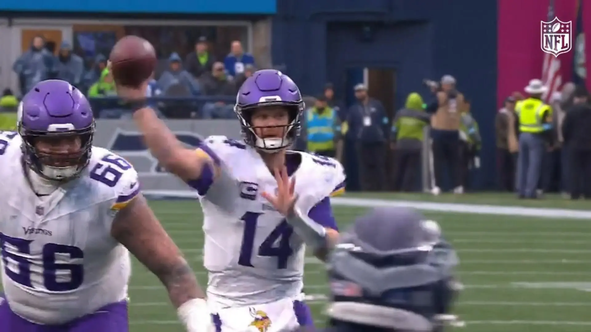 Jordan Addison zum ersten Touchdown Vikings maschieren zum Touchdown