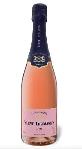 Veuve Thomassin rosé brut, Champagner
