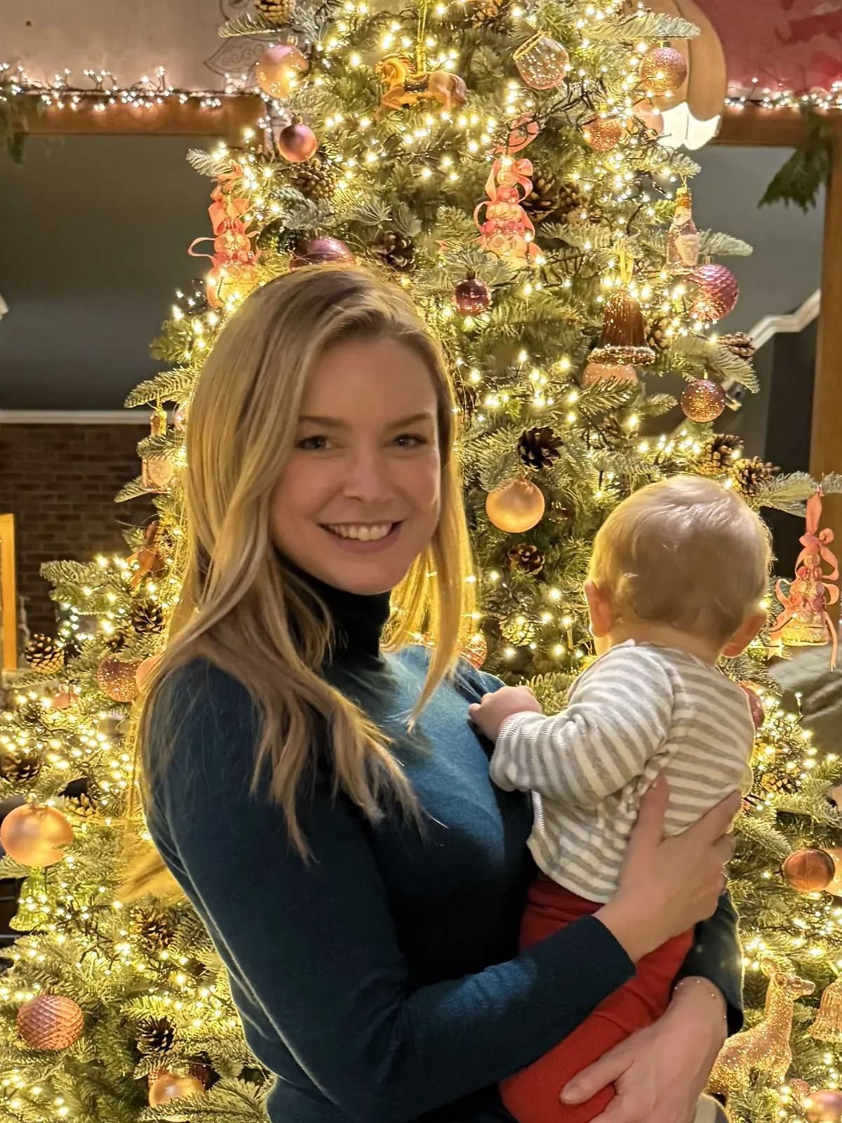 Nina Ensmann freut sich auf ihr erstes Weihnachtsfest als Mama.