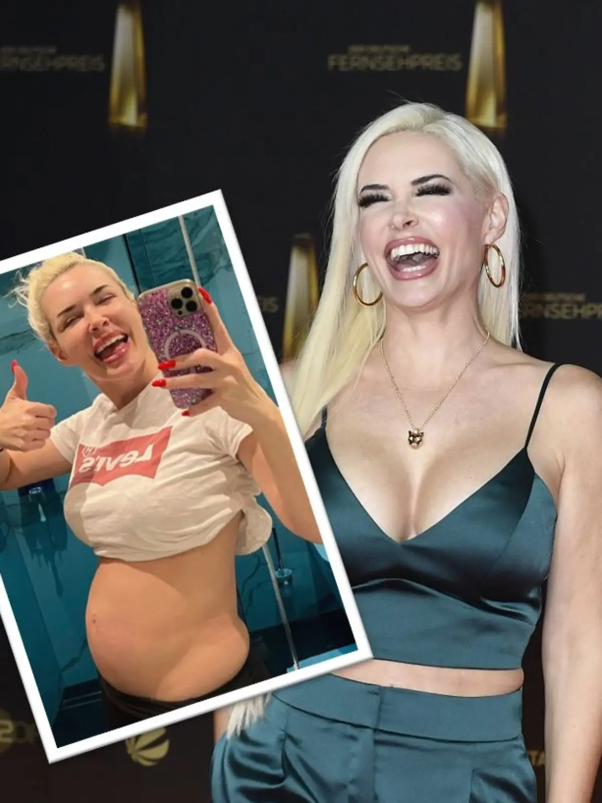 Collage Daniela Katzenberger.