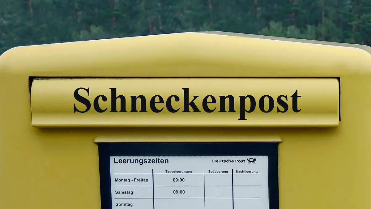 Über die Bezeichnung Schneckenpost kann Arnd Stiel aus dem niedersächsischen Pattensen nicht mehr lachen (Symbolfoto).