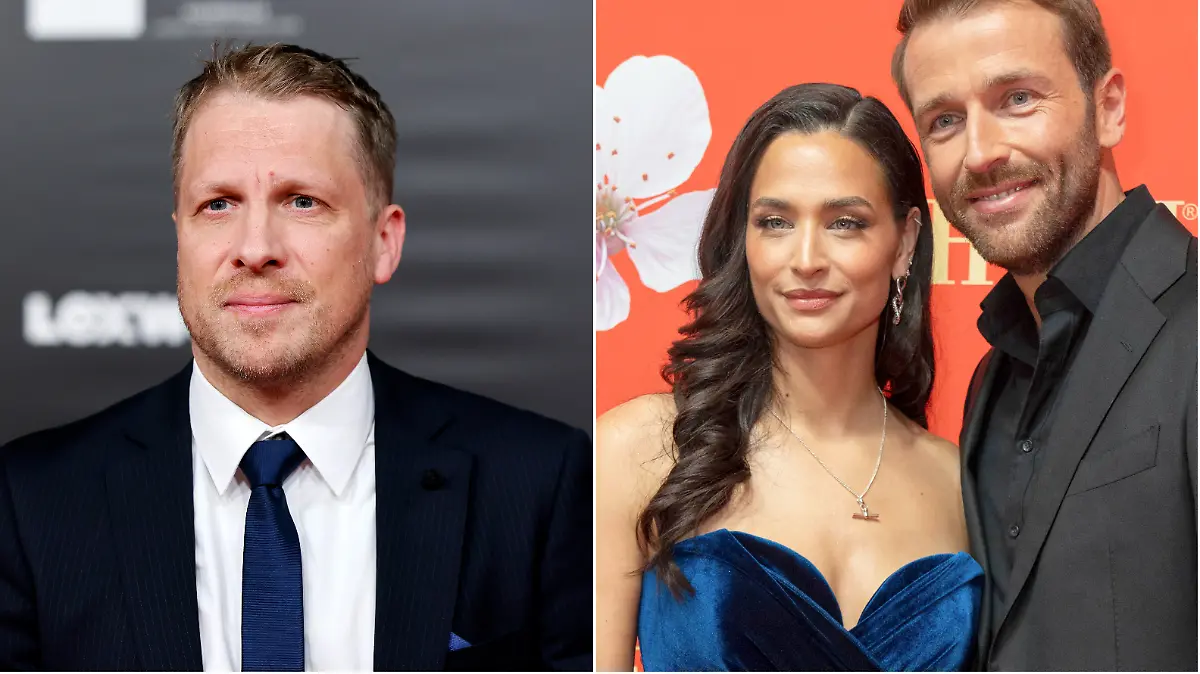 Oliver Pocher und Amira Aly und Christina Düren (Collage)