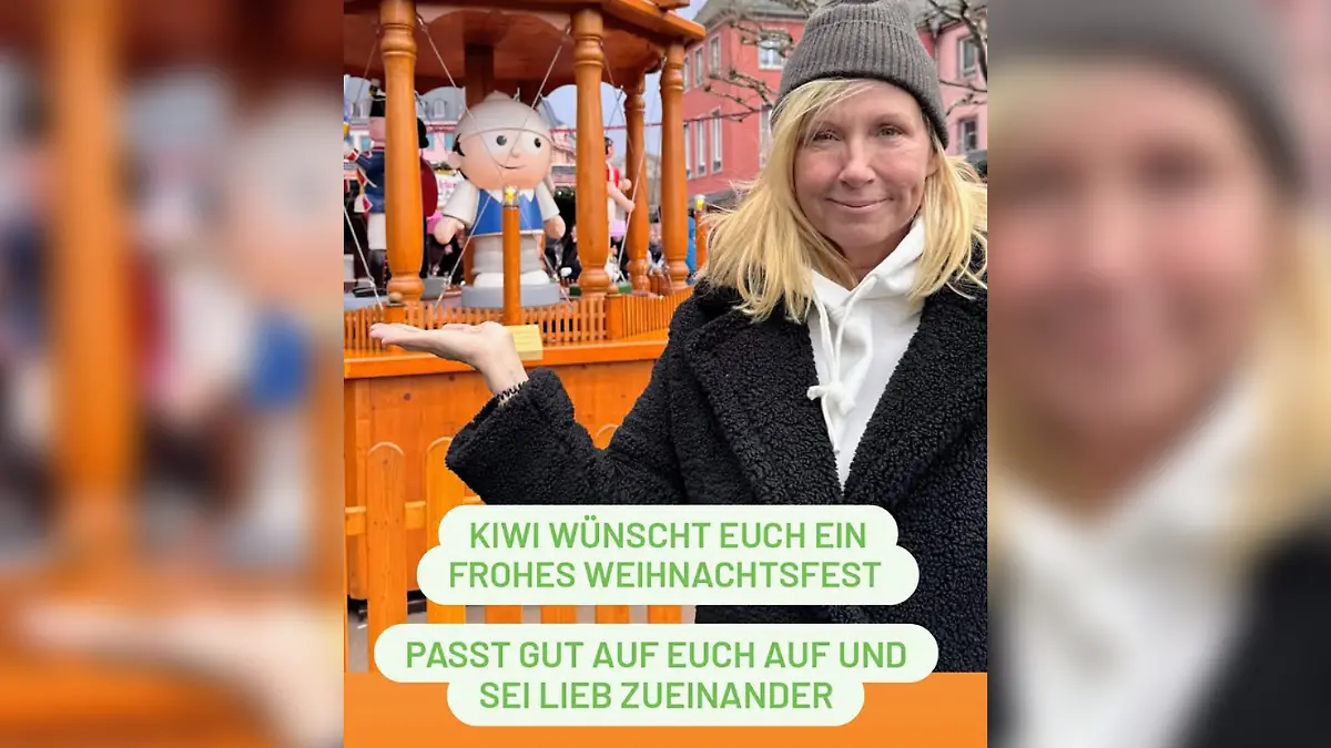 „Fernsehgarten”-Moderatorin Andrea Kiewel ungeschminkt.