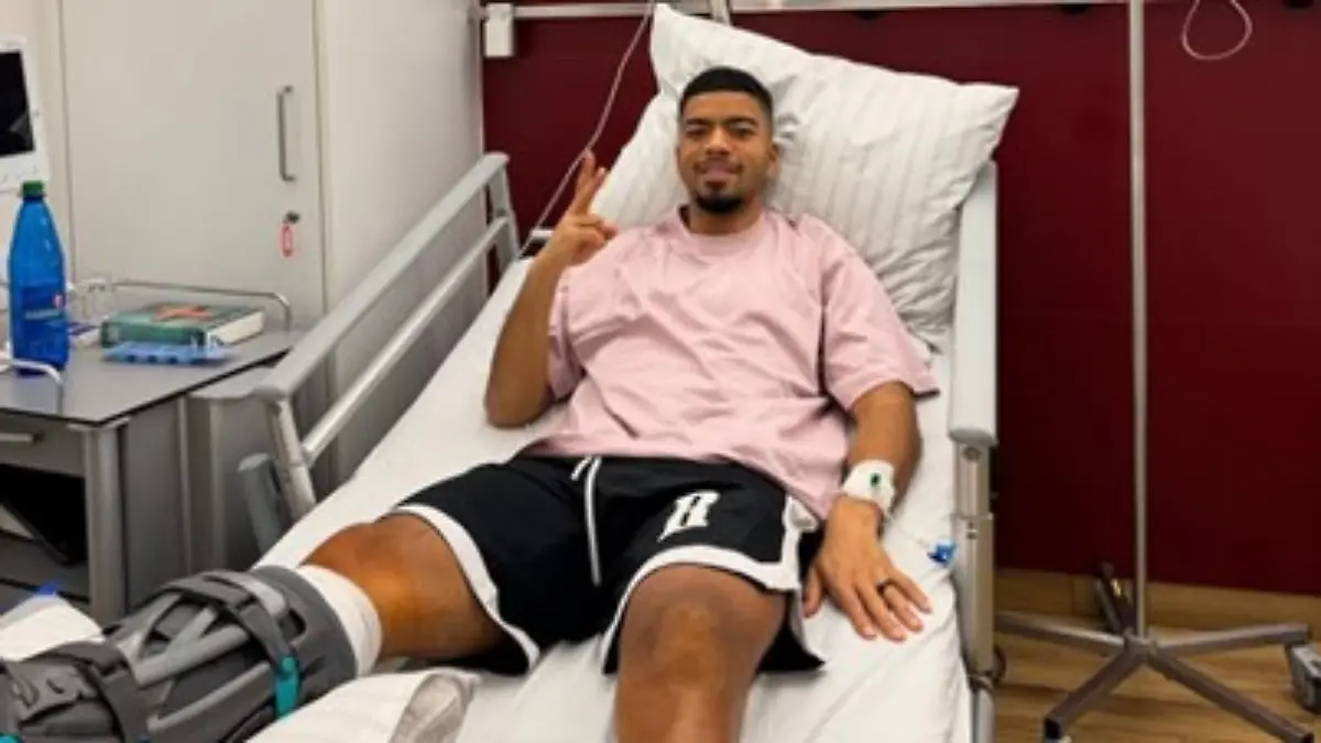 Benjamin Henrichs im Krankenhaus