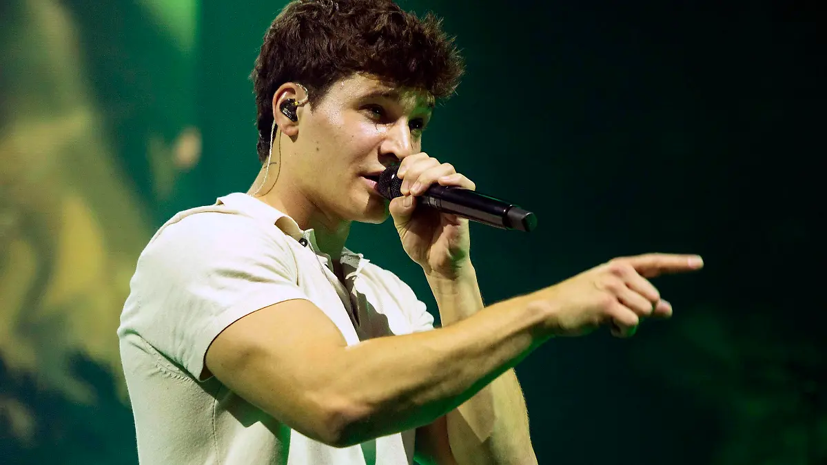 Wincent Weiss live bei einem Konzert seiner Vielleicht Irgendwann -Tour in der Messehalle. Erfurt, 08.06.2023 *** Wincent Weiss live at a concert of his Vielleicht Irgendwann Tour at the Messehalle Erfurt, 08 06 2023 Foto:xM.xKremerx/xFuturexImage