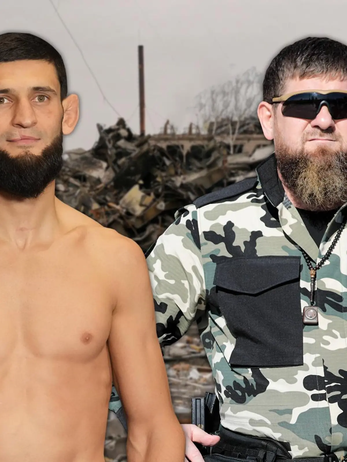 Khamzat Chimaev und Ramsan Kadyrows
